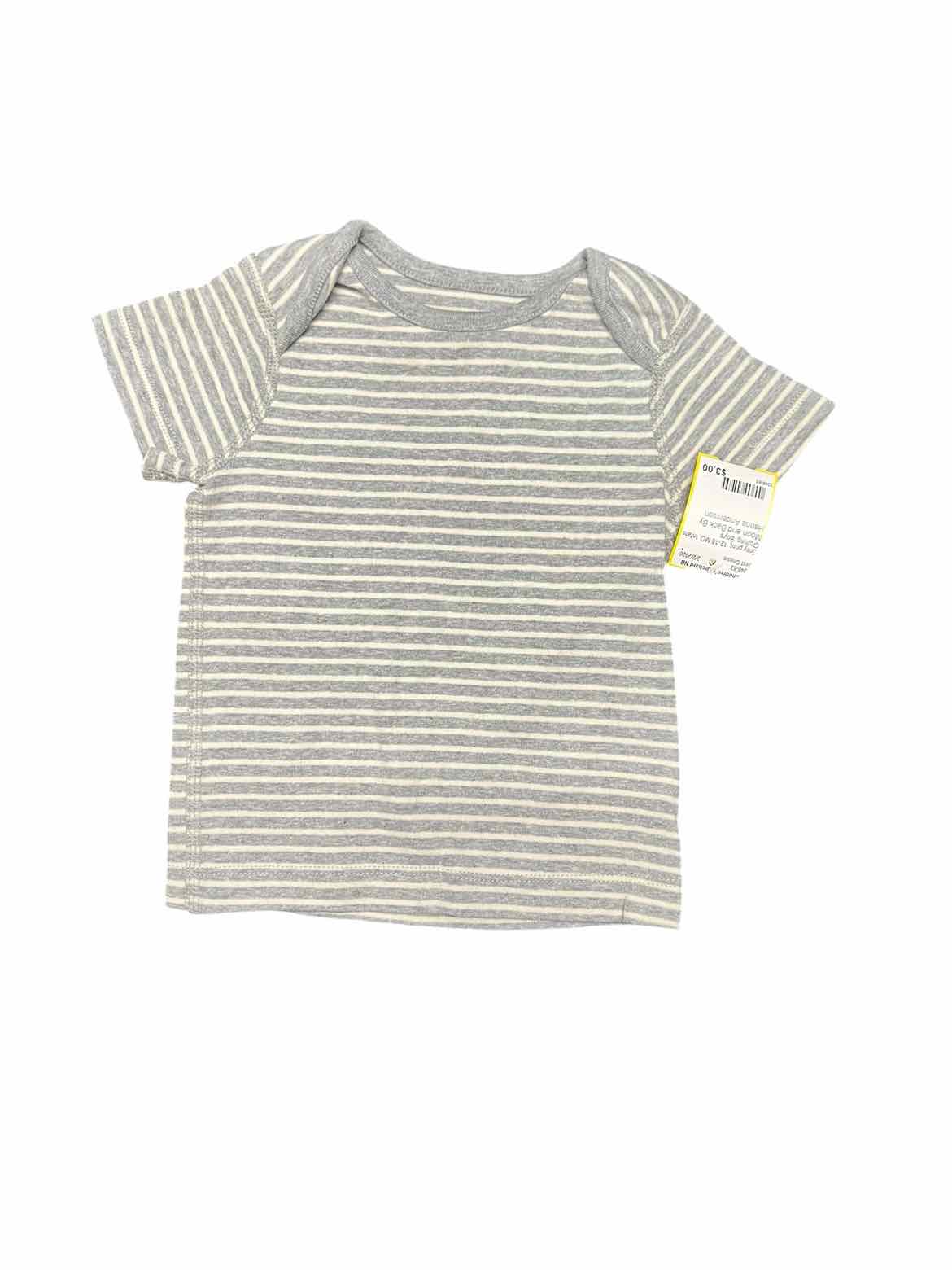 Grey print 12-18 MO Boy's Best Onesie