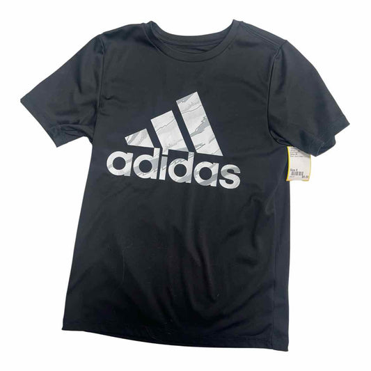 Adidas (B) Black Youth Size 8 Boy's AthleticTopSS