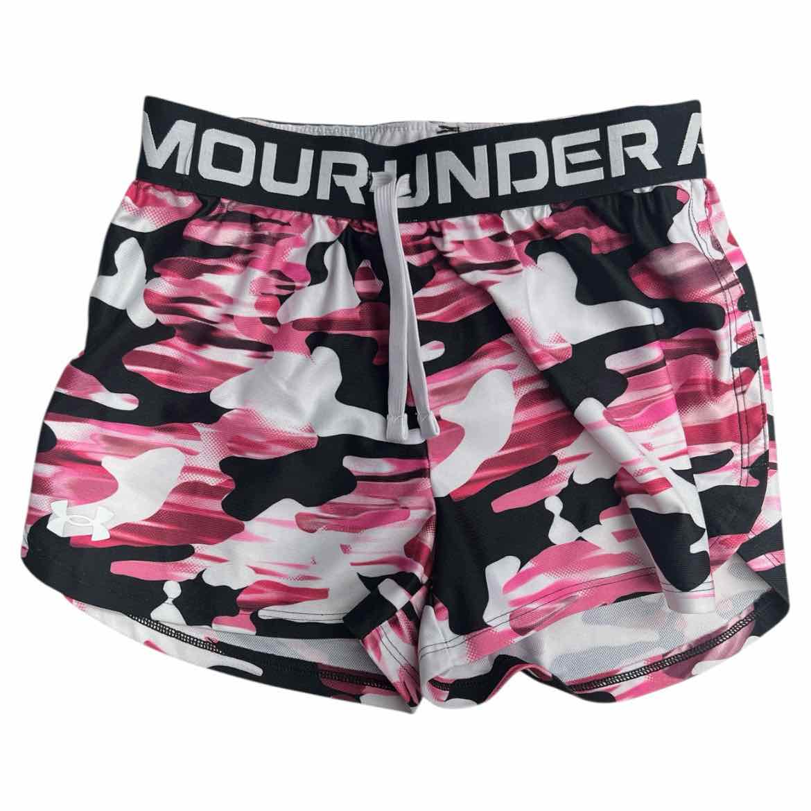 Under Armour (B) Pink Youth Size 10-12 Girl's ShortAthletic