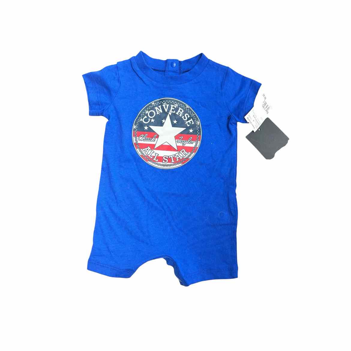 Converse All Star (B) Blue Infant Size 3 MO Boy's 1PC Casual