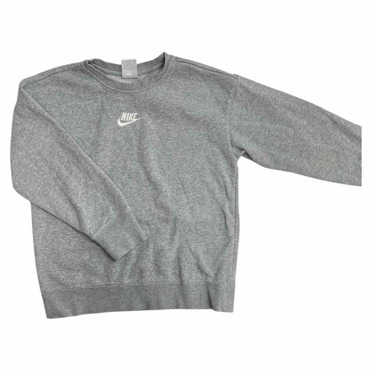Nike (B) Grey Youth Size 10-12 Girl's LSTop