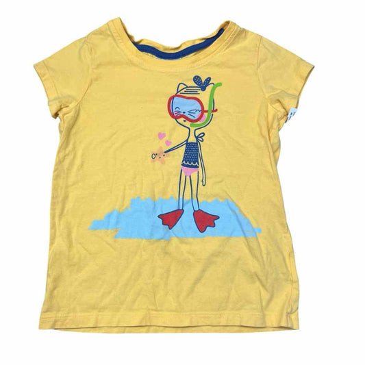 Hanna Andersson (A) Yellow Youth Size 8 Girl's SSTopBasic