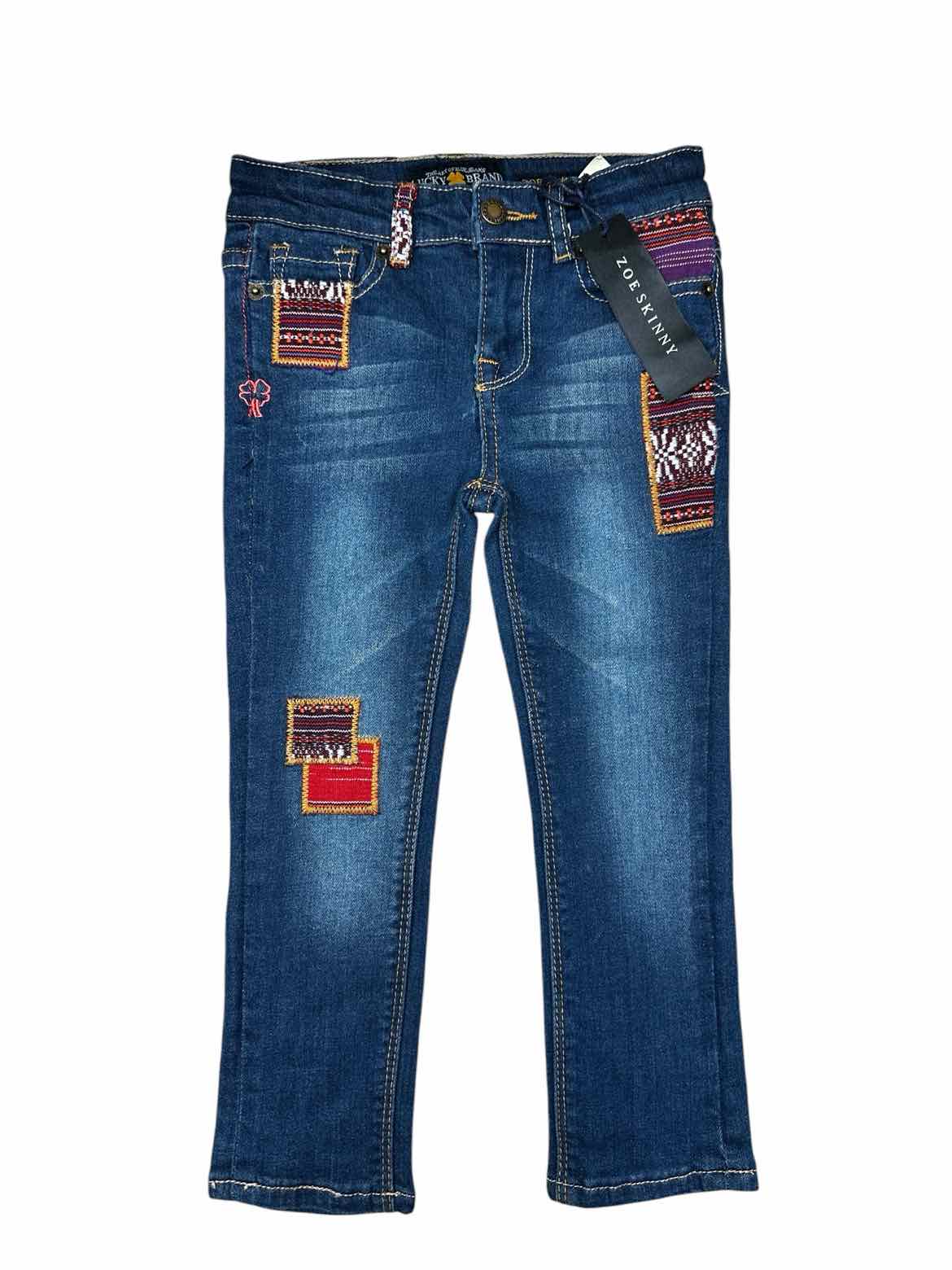 Lucky Brand (B) Blue Toddler Size 4T Girl's Jeans
