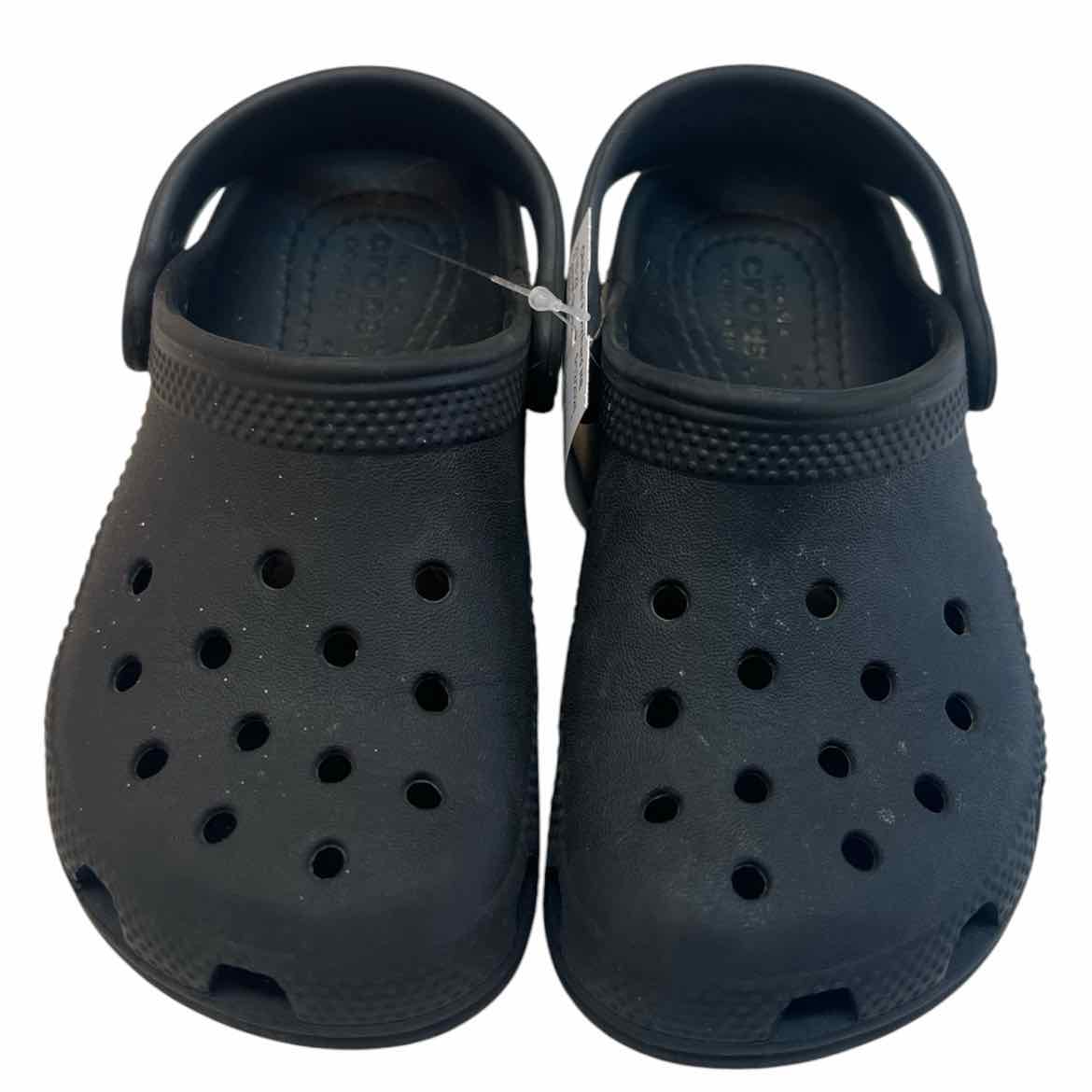 Crocs (B) Black Toddler Shoe Size 9 (Toddler) Boy's Casual Shoes