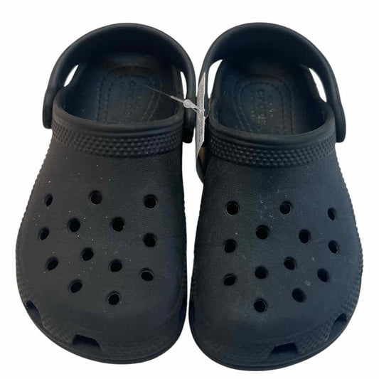 Crocs (B) Black Toddler Shoe Size 9 (Toddler) Boy's Casual Shoes