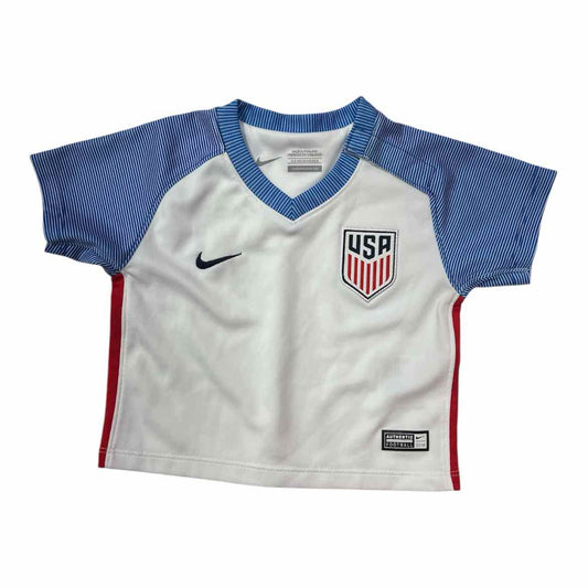 Nike (B) White Infant Size 3-6 MO AthleticTopSS