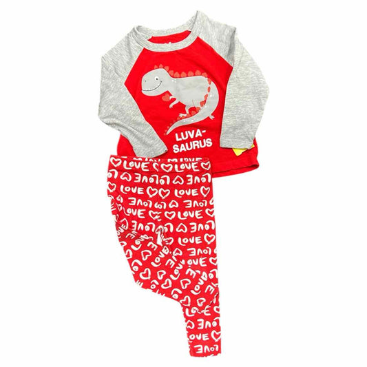 C Brand Red Infant Size 12 MO Girl's 2PC Casual