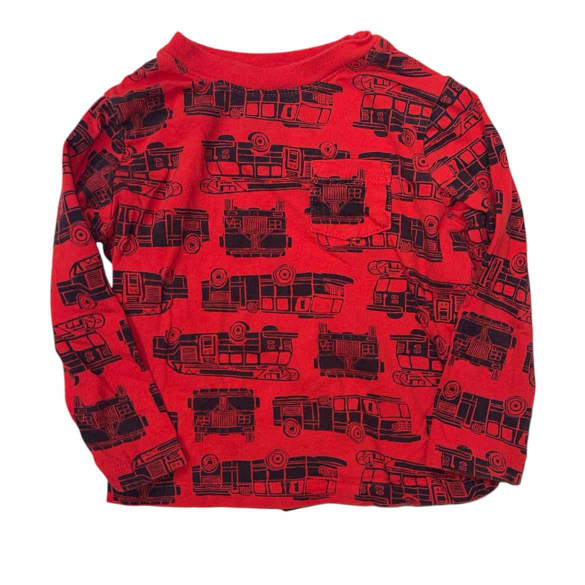 Gap (B) Red Infant Size 18-24 MO Boy's LSTopBasic