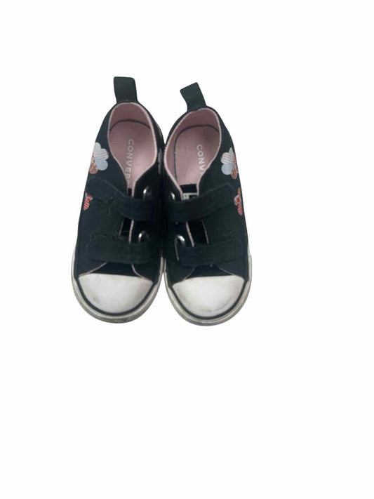 Converse All Star (B) Black Toddler Shoe Size 8 (Toddler) Girl's Casual Shoes