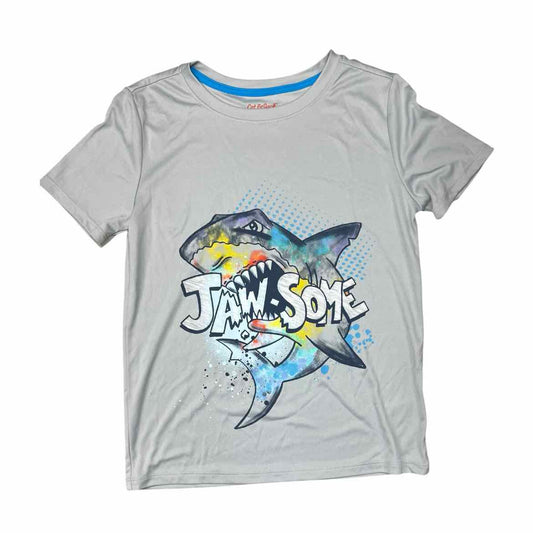 Cat and Jack (D) Grey Youth Size 8-10 Boy's AthleticTopSS