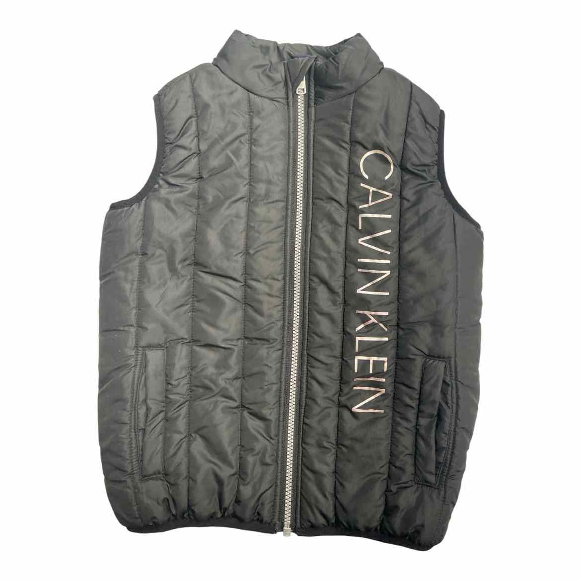 Calvin Klein (B) Black Youth Size 6 Boy's Vest