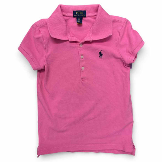Polo Ralph Lauren (A) Pink Youth Size 7 Polo