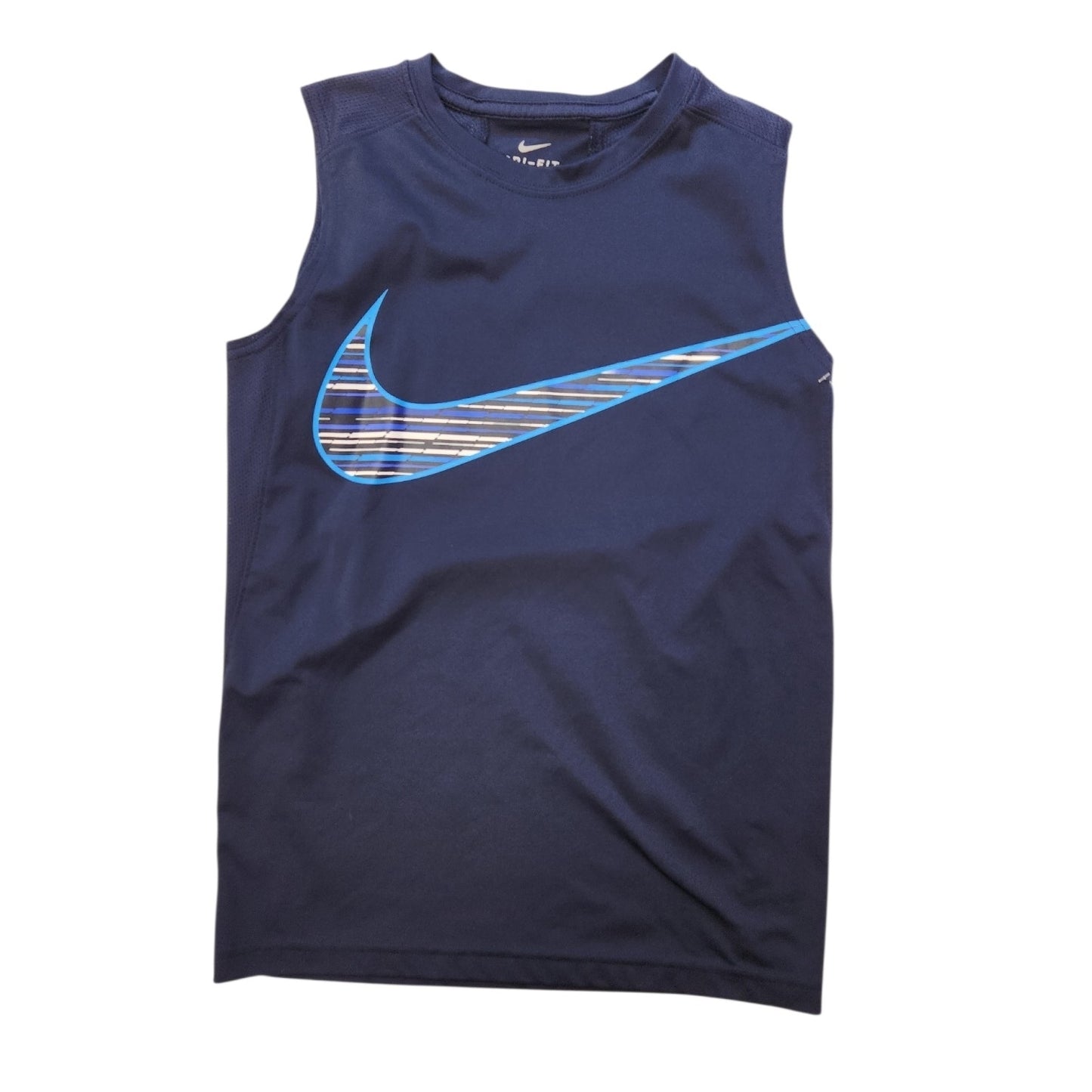 Nike (B) Navy Youth Size 10-12 Boy's AthleticTankTop