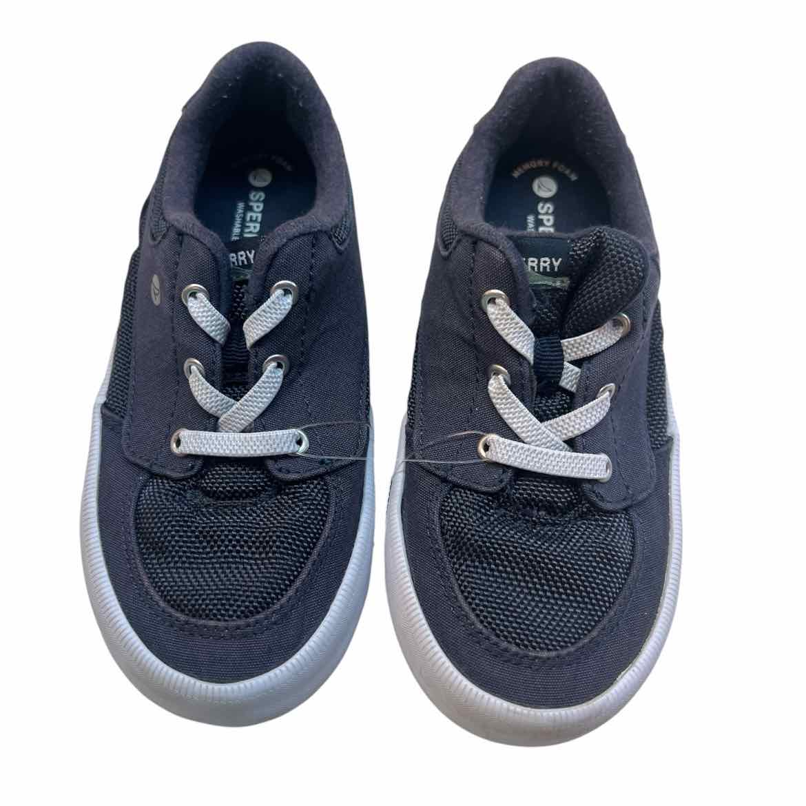 Sperry (A) Navy Youth Shoe Size 12 (Youth) Boy's Casual Shoes
