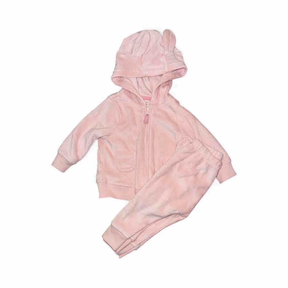 Carters (C) Pink Infant Size 6 MO 2PC Casual