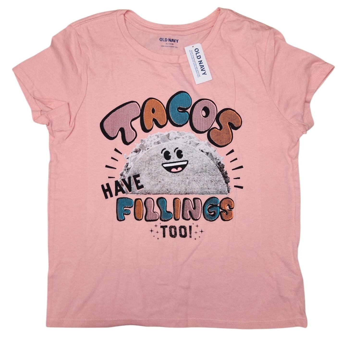 Old Navy (C) Pink Youth Size 14-16 Girl's SSTopBasic