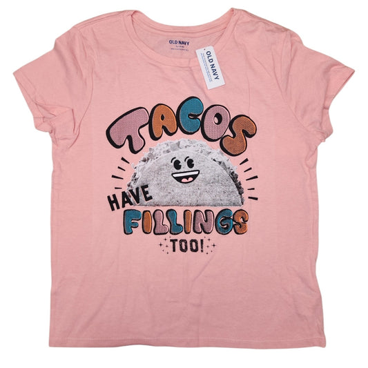 Old Navy (C) Pink Youth Size 14-16 Girl's SSTopBasic