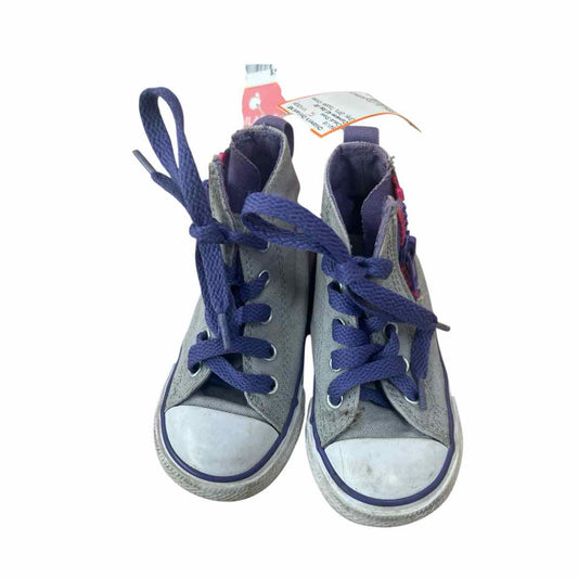 Converse All Star (B) Grey Toddler Shoe Size 6 (Toddler) Girl's Casual Shoes