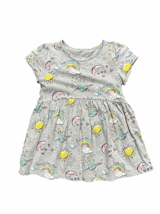 Gap (B) Grey Toddler Size 5T Girl's Basic dress
