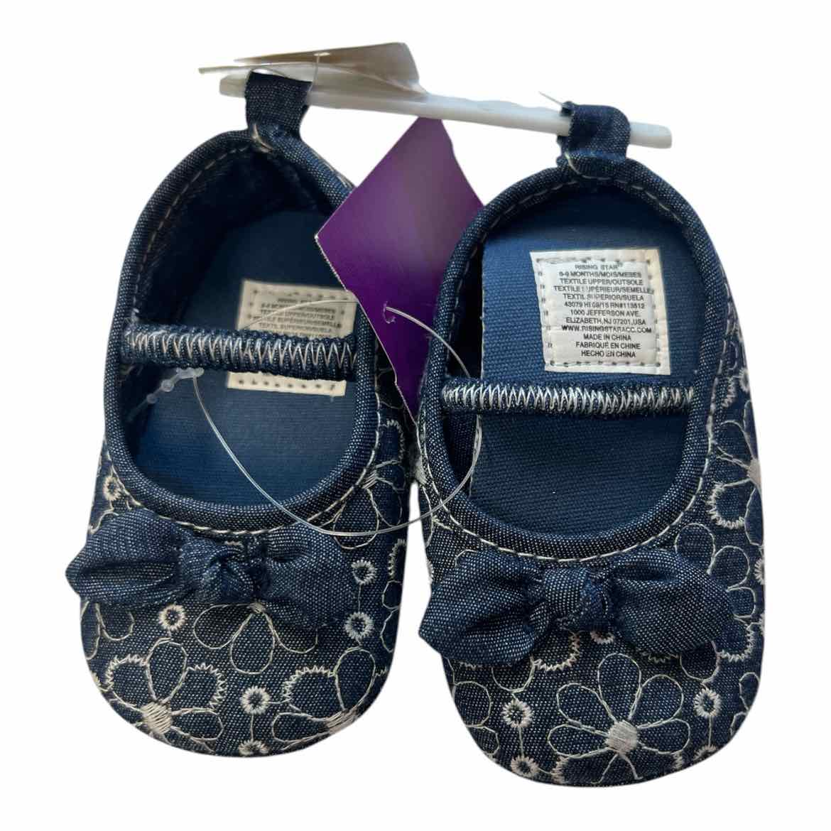 C Brand Blue Infant Shoe Size 2 (Infant) Girl's Casual Shoes