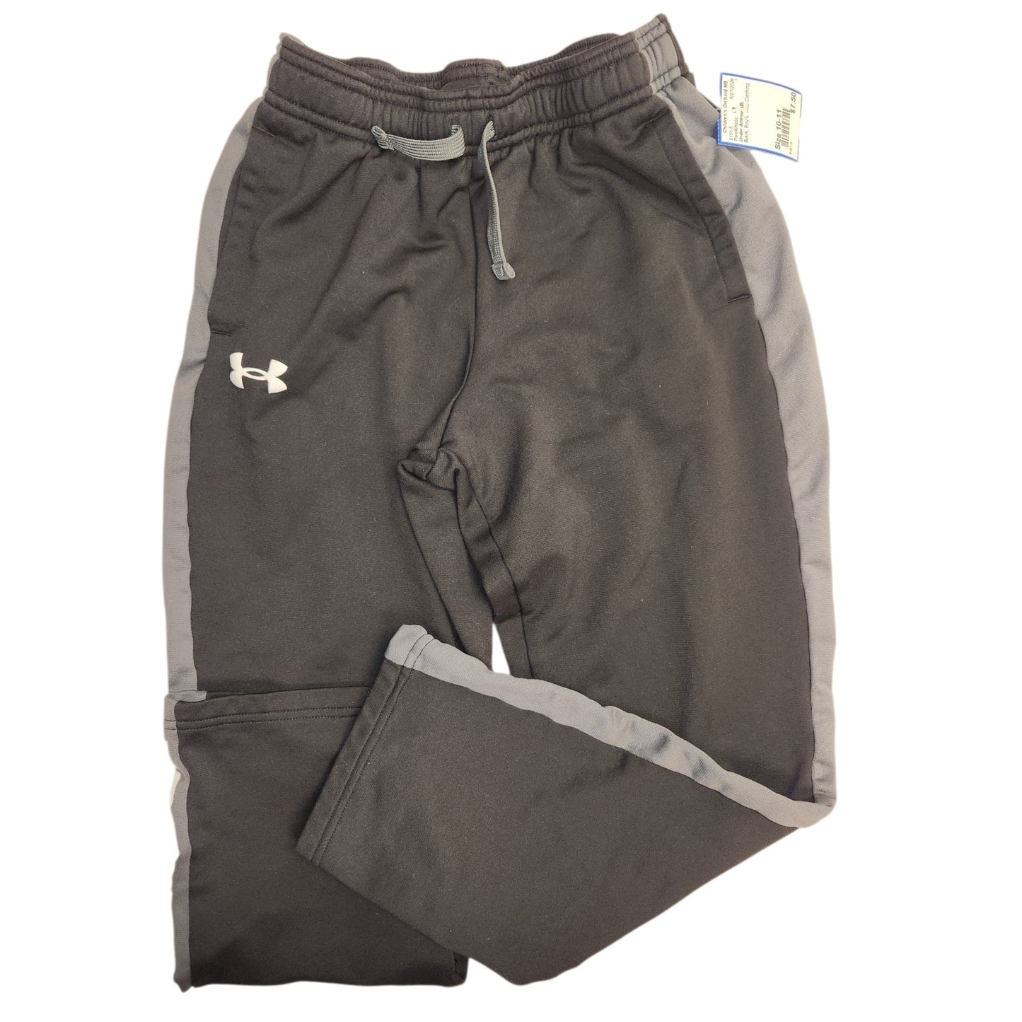Under Armour (B) Black Youth Size 10-11 Boy's PantAthletic