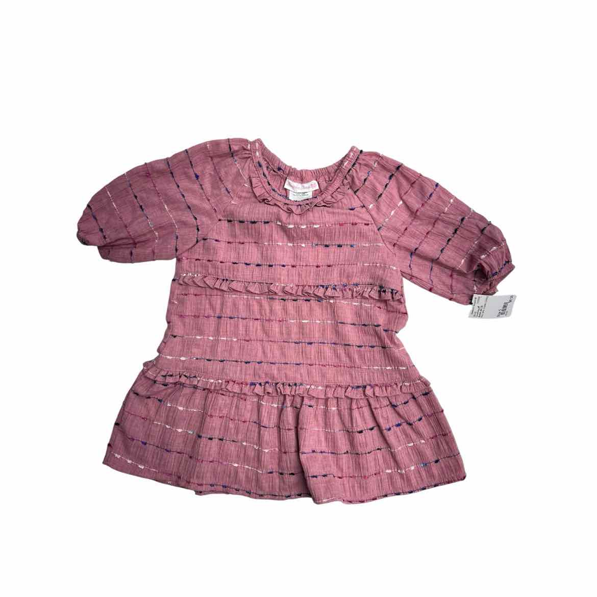 Bonnie Jean (B) Pink Toddler Size 5 Girl's CasualDress