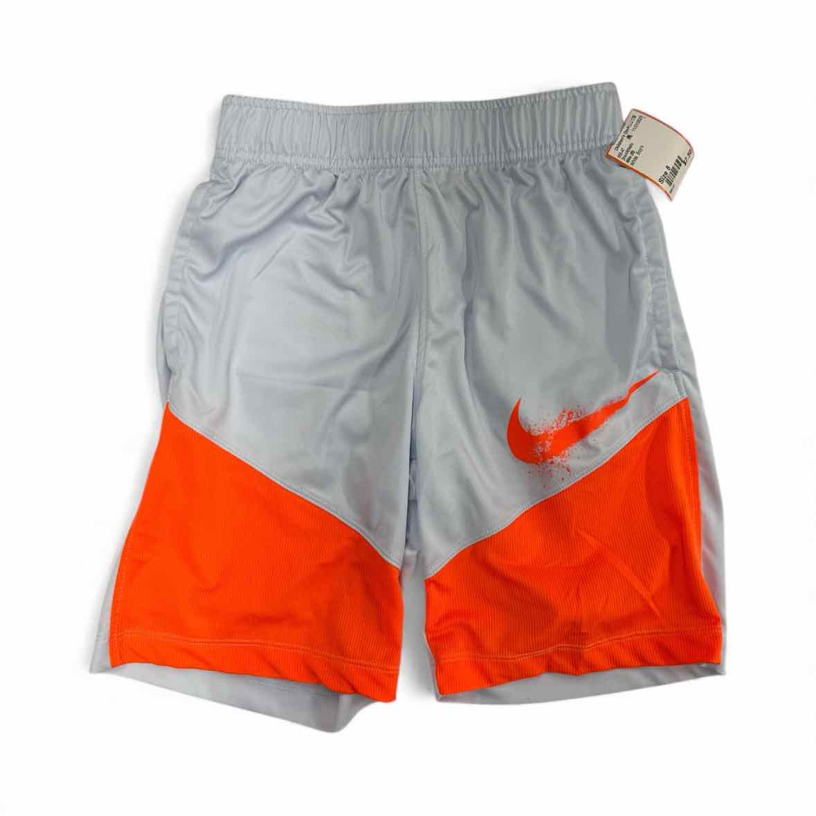 Nike (B) White Youth Size 8 Boy's ShortAthletic