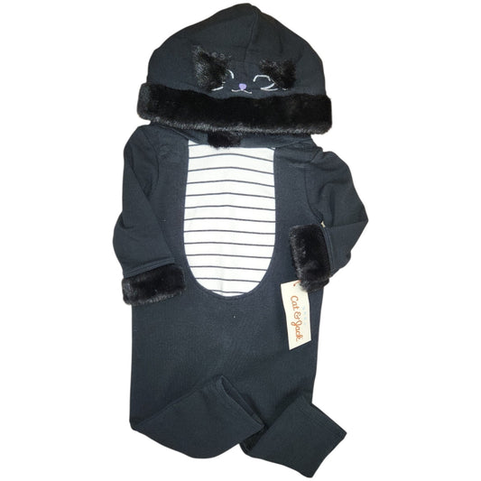 Cat and Jack (D) Black Infant Size 3-6 MO Neutral 1PC Casual