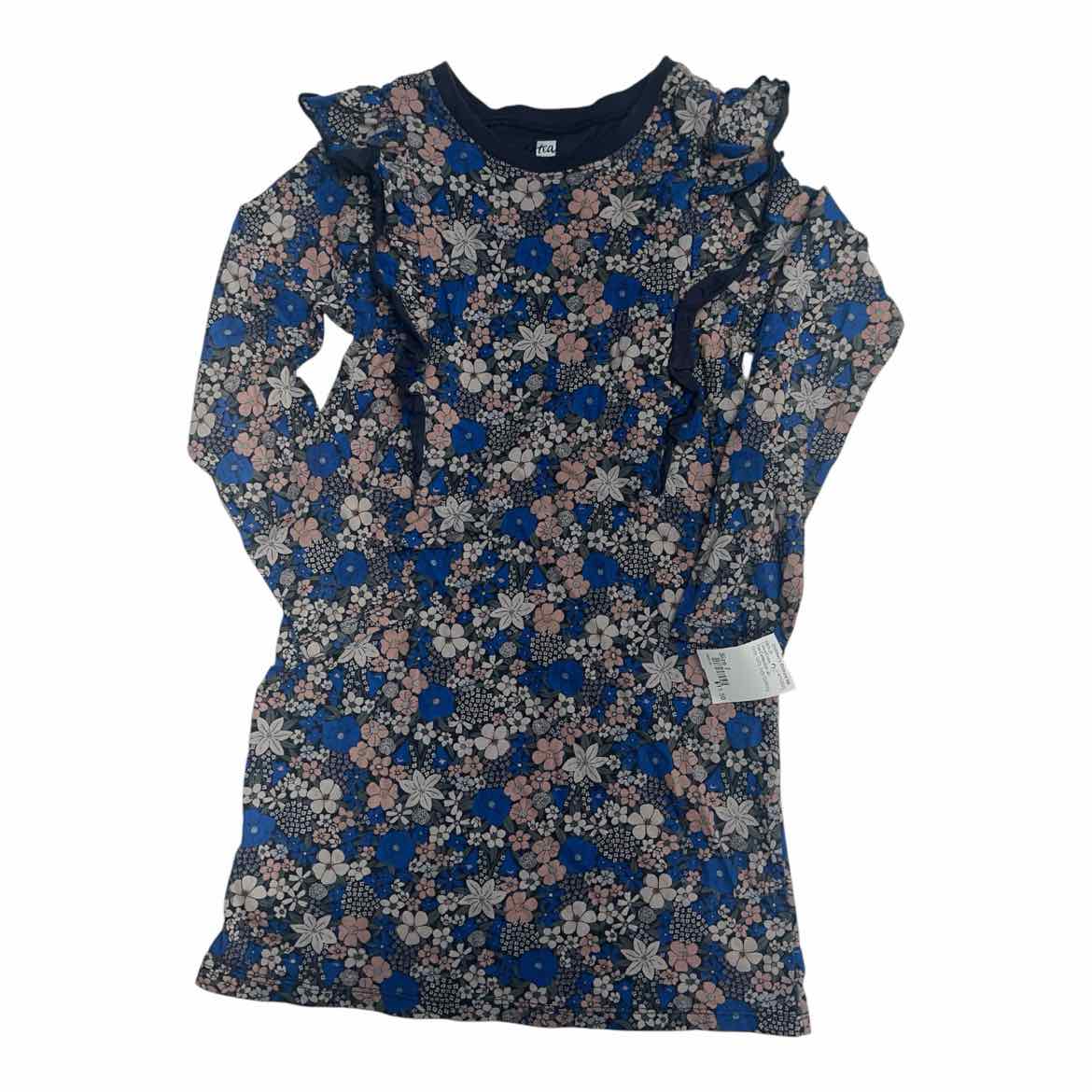 Tea Collection (A) Grey Youth Size 7 Girl's CasualDress