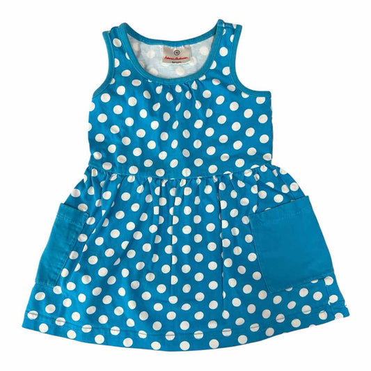 Hanna Andersson (A) Blue Toddler Size 3T Girl's Sundress
