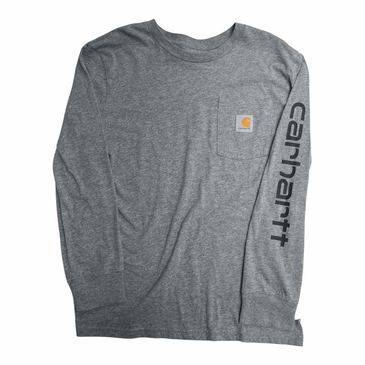 Carhartt (A) Grey Youth Size 10-12 Boy's LSTopBasic