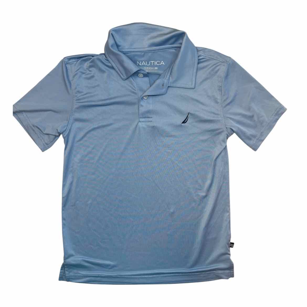 Nautica (B) Sky Blue Youth Size 8 Boy's Polo
