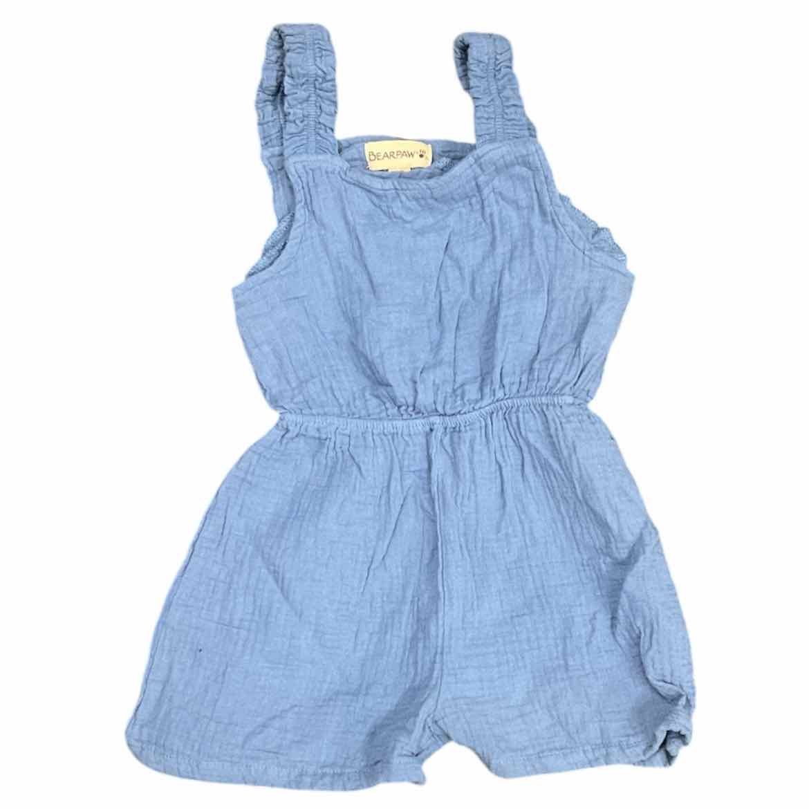 Bearpaw (AA) Blue Toddler Size 4 Girl's CasualRomper