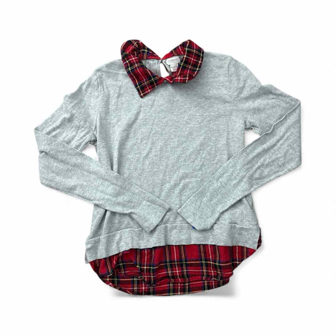 Crewcuts (B) Grey Youth Size 12-14 LSTop