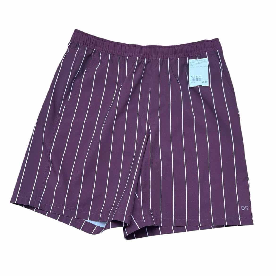DSG (C) Maroon Youth Size 14-16 Boy's ShortAthletic