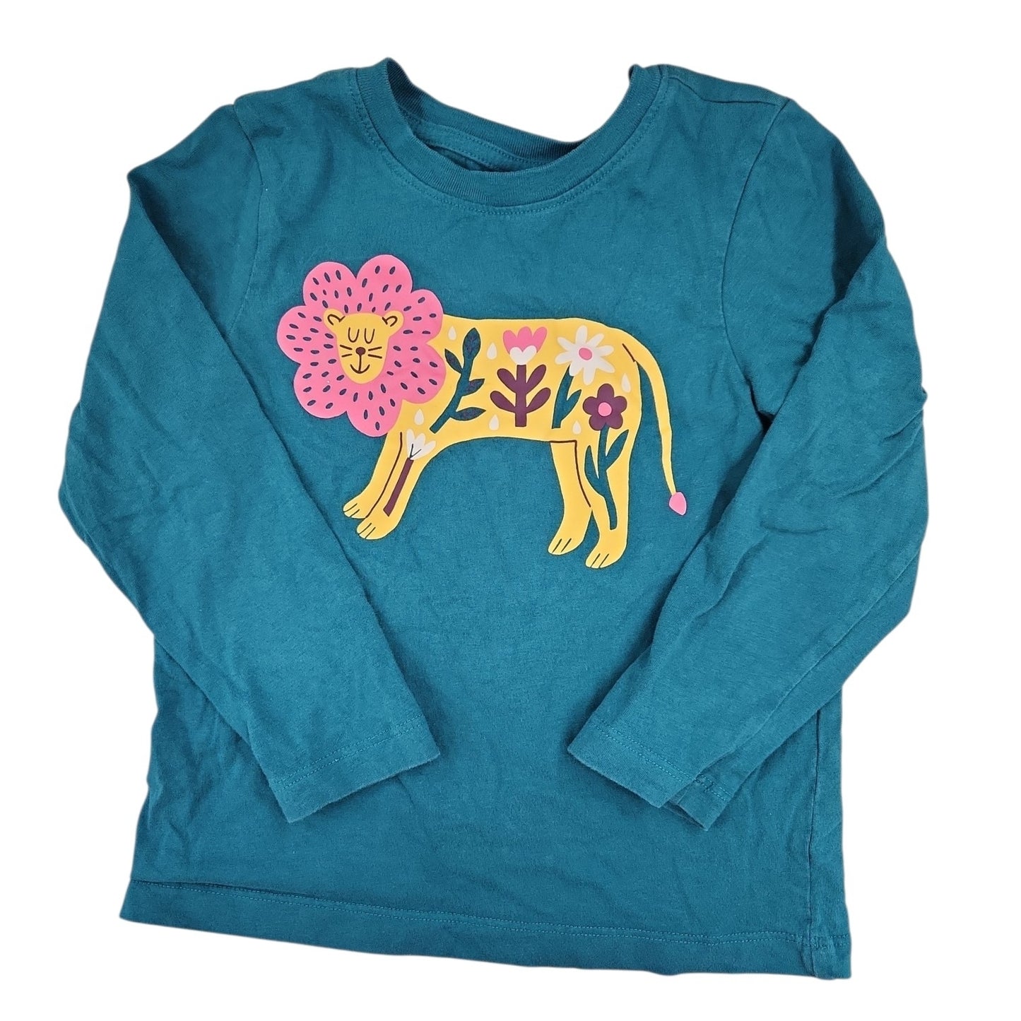 Hanna Andersson (A) Teal Toddler Size 4 Girl's LSTopBasic
