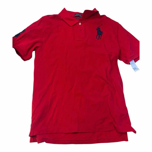 Polo Ralph Lauren (A) Red Youth Size 18-20 Boy's Polo