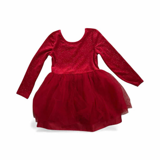Cat and Jack (D) Red Toddler Size 4-5 PartyDress