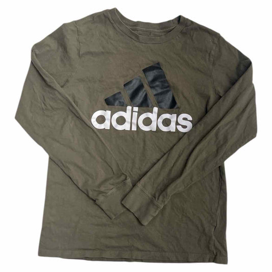 Adidas (B) Green Youth Size 14-16 Boy's LSTopBasic