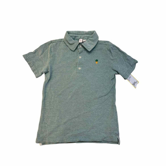 Janie and Jack (A) Green Toddler Size 5 Boy's Polo