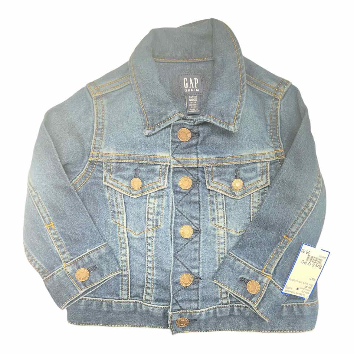 Gap (B) Blue Infant Size 6-12 MO Boy's Jacket Denim