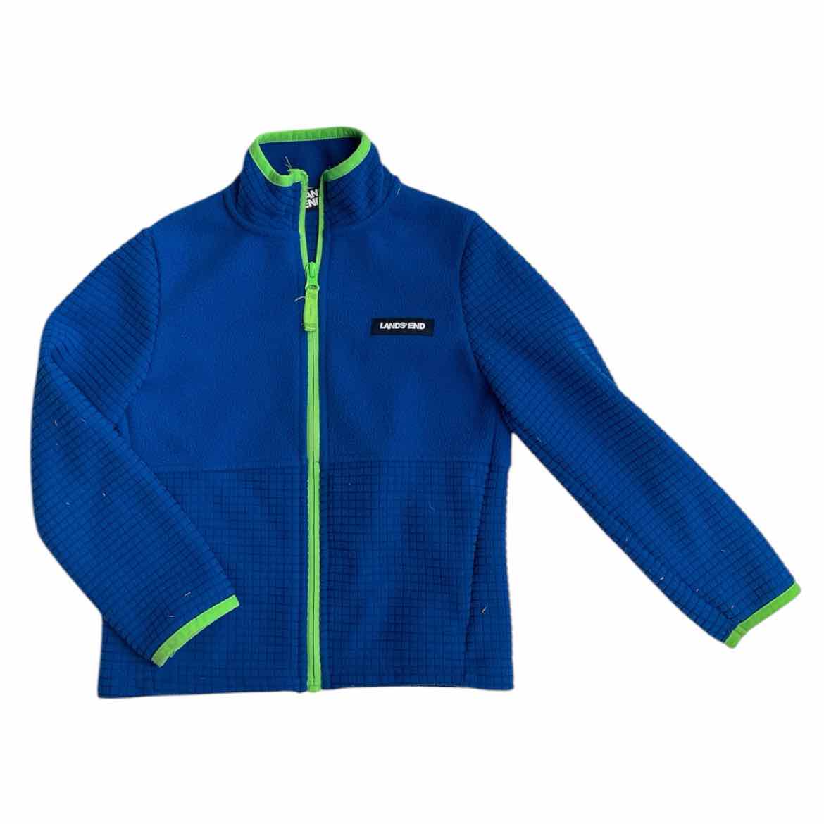 Lands End Blue Toddler Size 4-5 Boy's Jacket Fleece