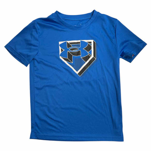 Under Armour (B) Blue Youth Size 7 Boy's AthleticTopSS