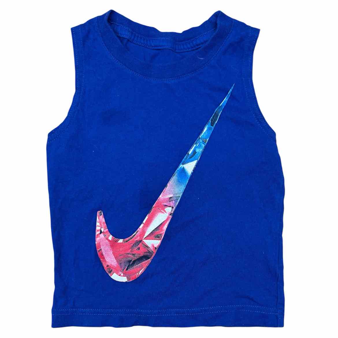 Nike (B) Blue Toddler Size 2T Boy's TankTopBasic