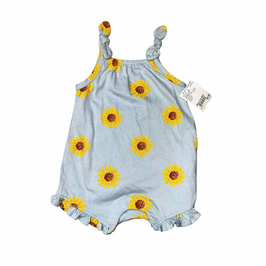 Old Navy (C) Sky Blue Infant Size 3-6 MO Girl's CasualRomper
