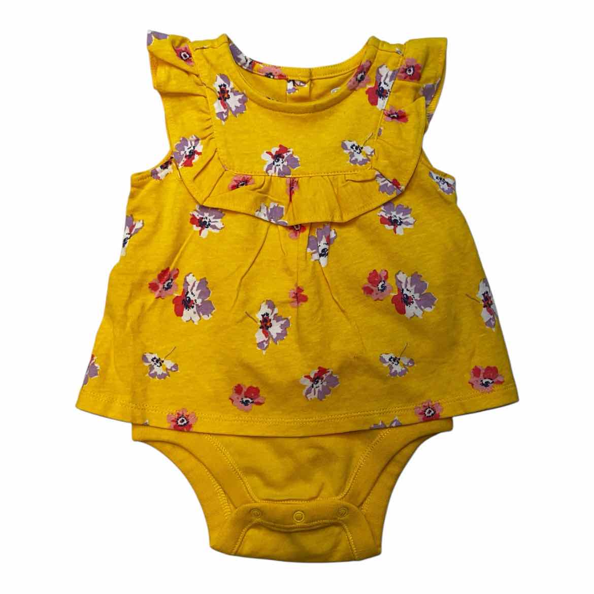 Yellow 3-6 MO Girl's Better Onesie