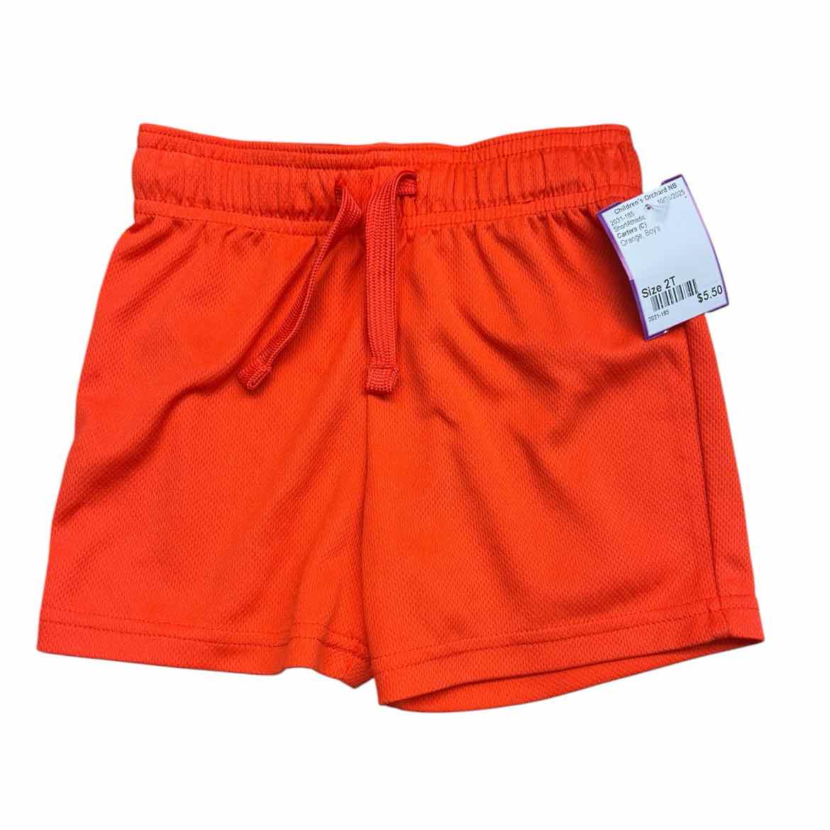 Carters (C) Orange Toddler Size 2T ShortAthletic