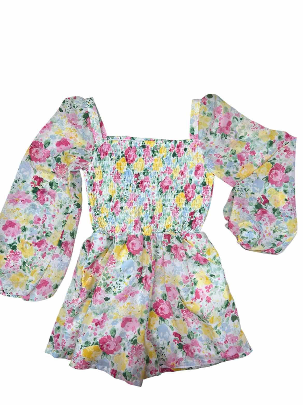Janie and Jack (A) Floral Youth Size 6 Girl's 1PCCasual