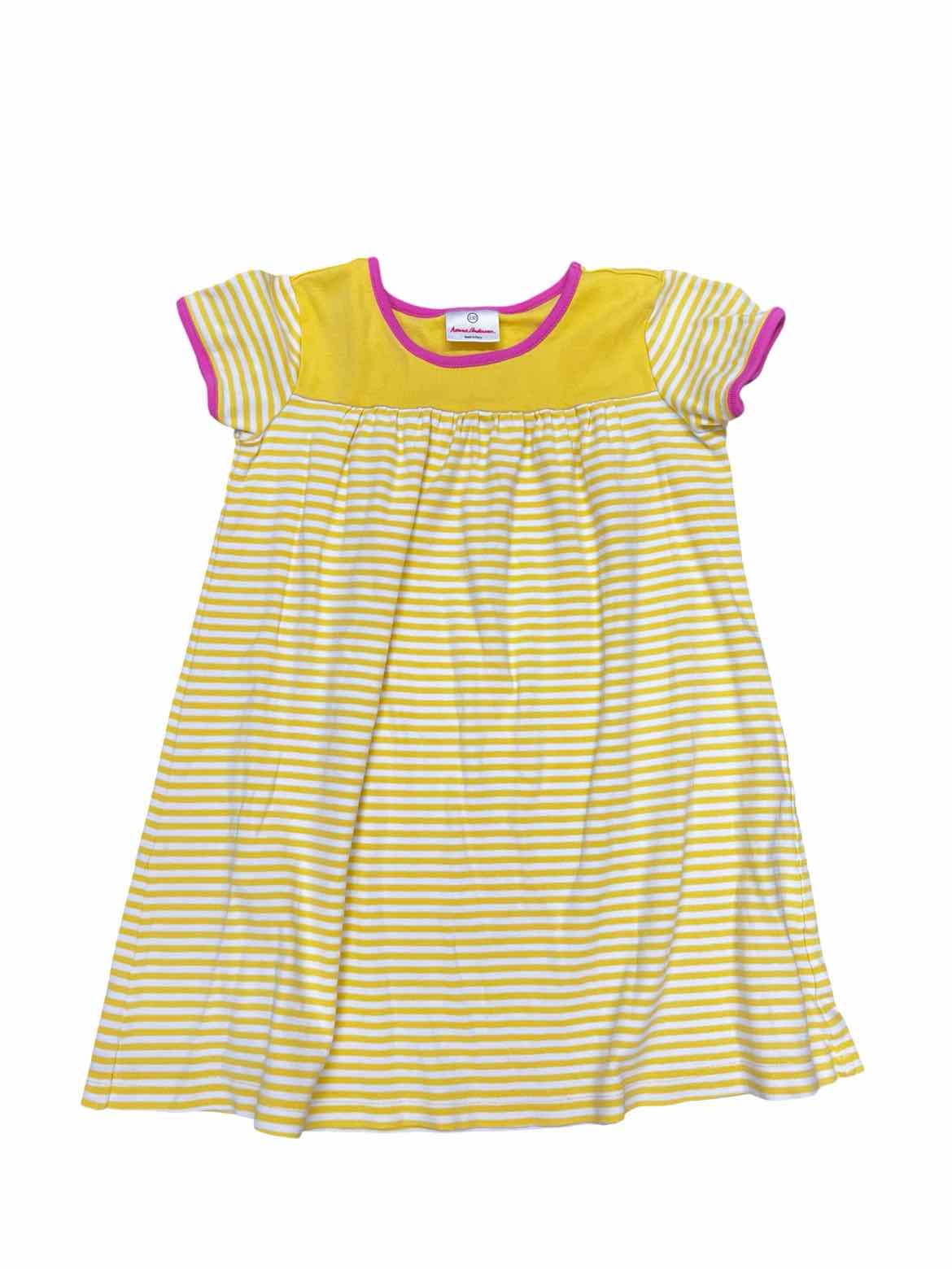 Hanna Andersson (A) Yellow Youth Size 8 Girl's Basic dress