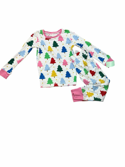 Mini Boden (A) White Print Toddler Size 5 2PCSleepwear